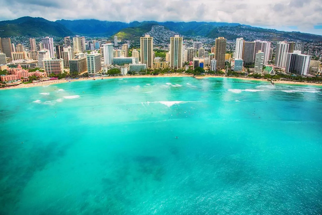 Bright Waikiki Studio Condo Honolulu 0*,
