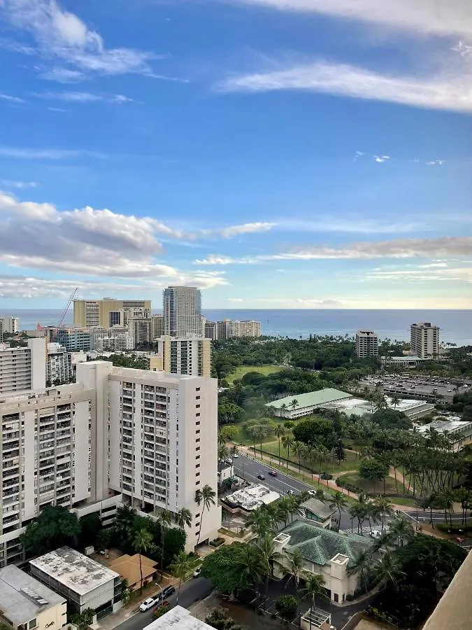 דירה הונולולו Bright Waikiki Studio Condo