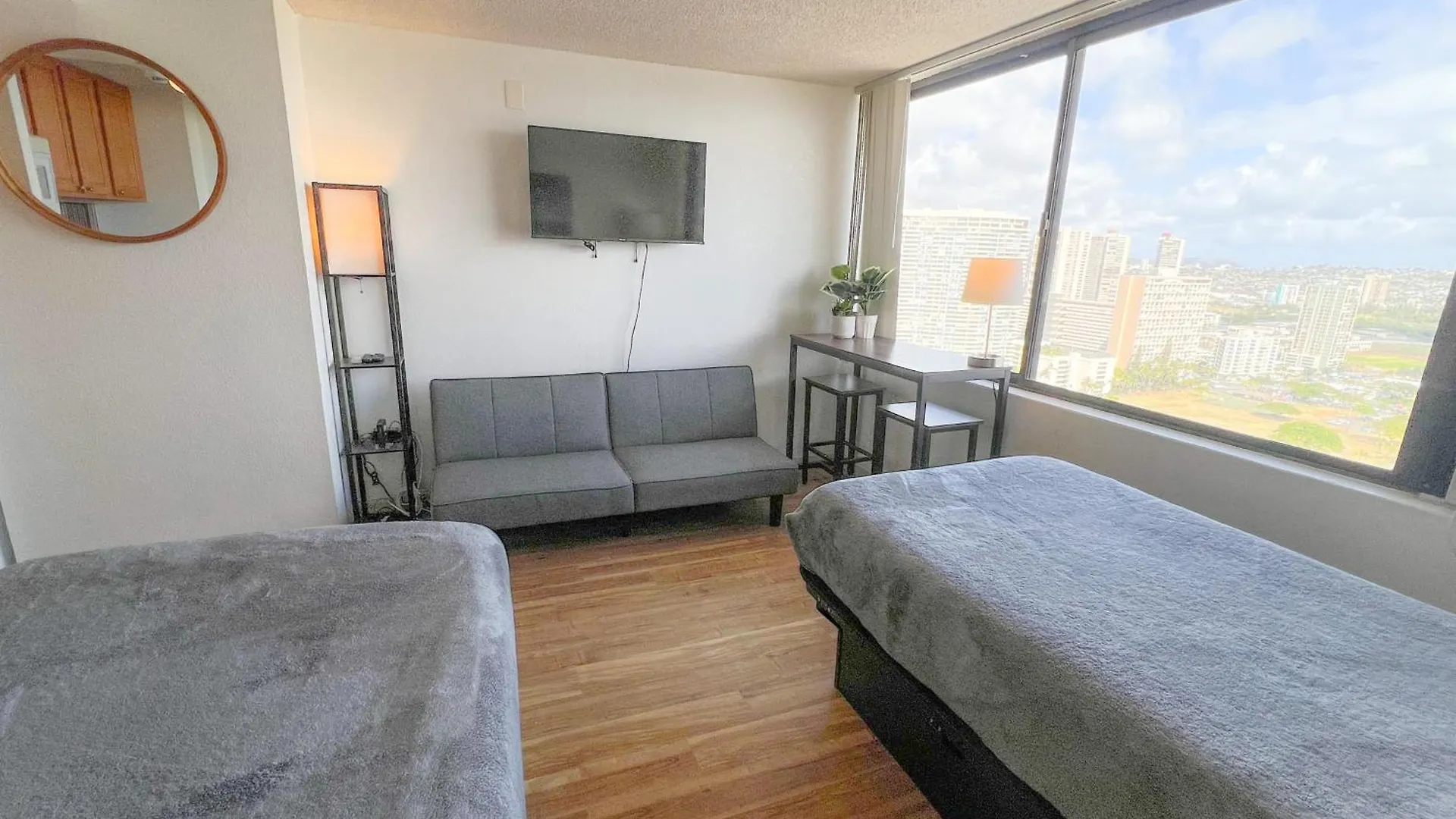 דירה הונולולו Bright Waikiki Studio Condo